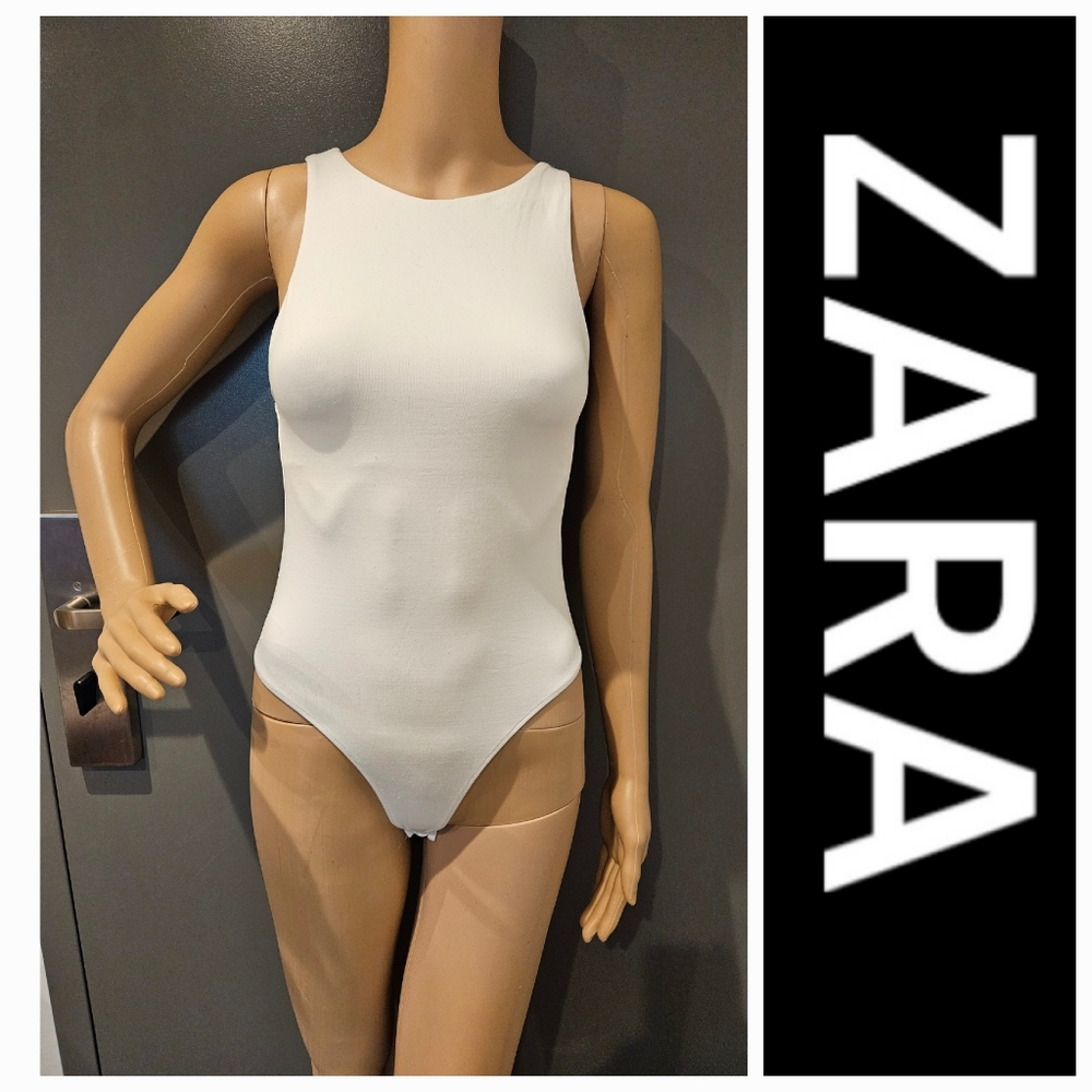 ZARA White Bodysuit